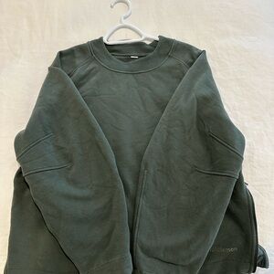 lululemon athletica Women's Sage Green Crewneck Sweater